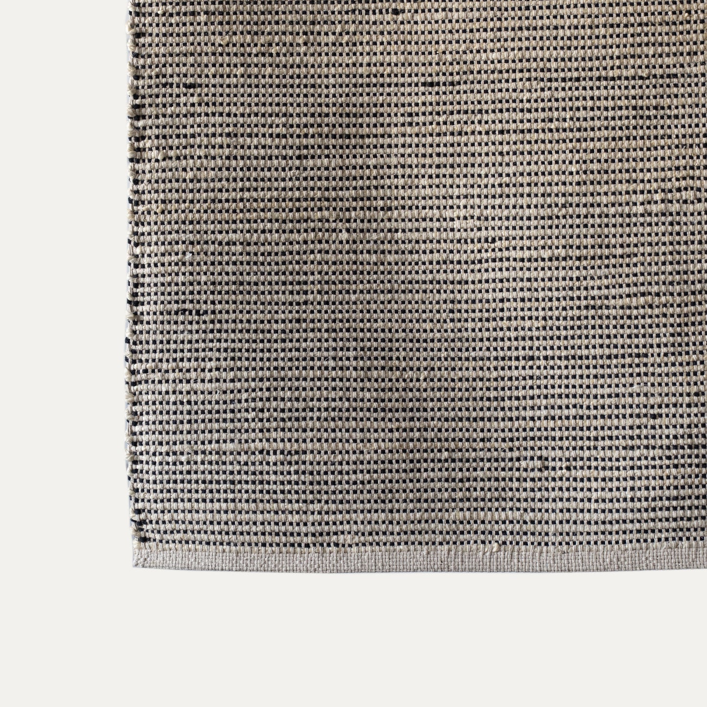 Kingdom JC / White Black Jute Rug