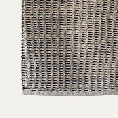 Kingdom JC / White Black Jute Rug
