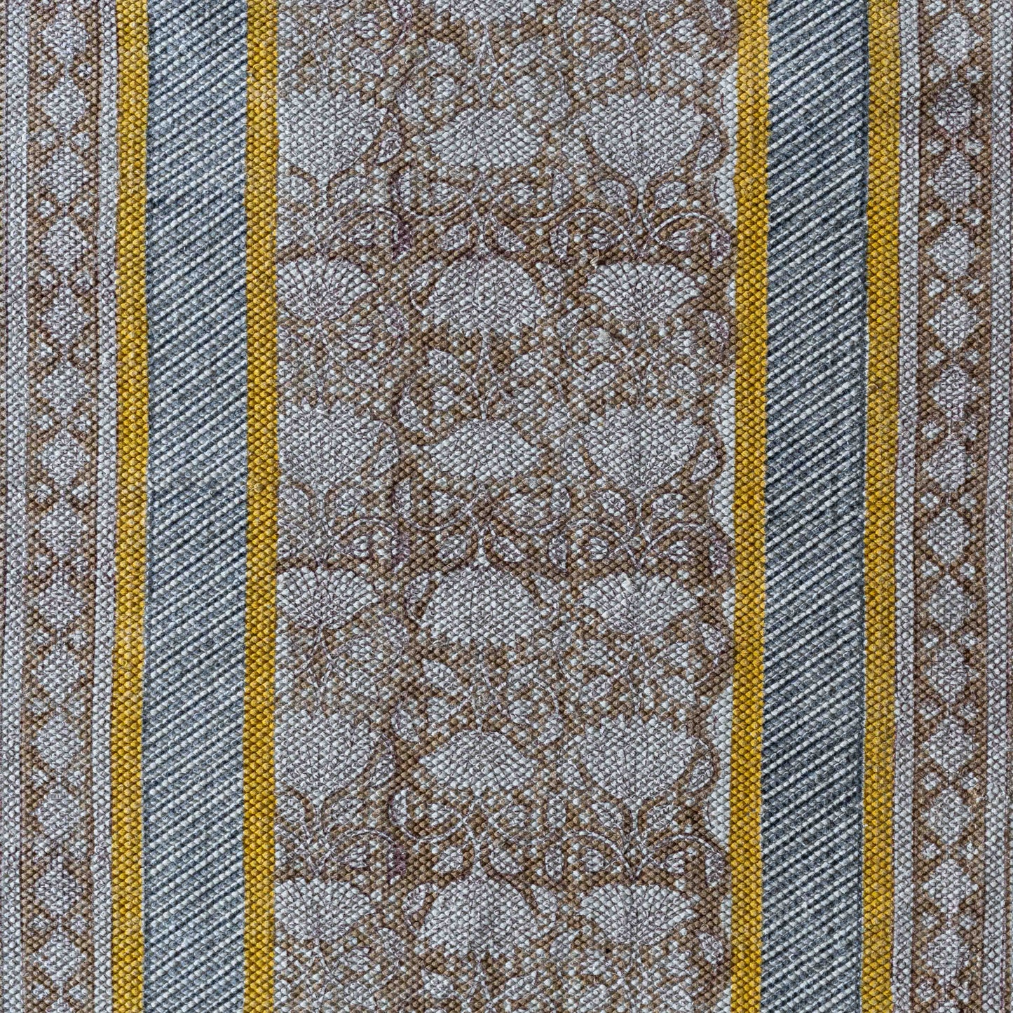 Sarn Vintage Style Printed Runner Rug